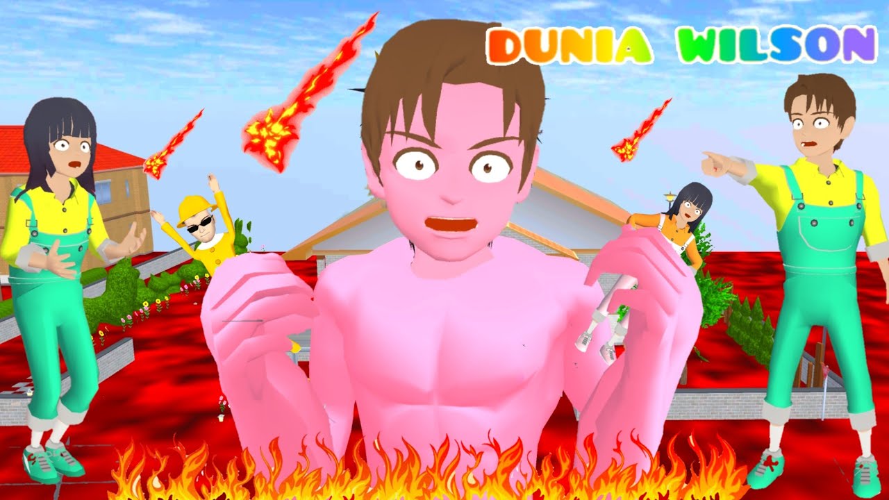 YUTA MIO Melarikan Diri Dari Dewa Raksasa Yuta Mio Buat Lava Meteor