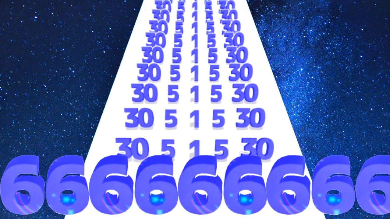 Satisfying Mobile Games Count Master, Crowd Number Run 3D New Update