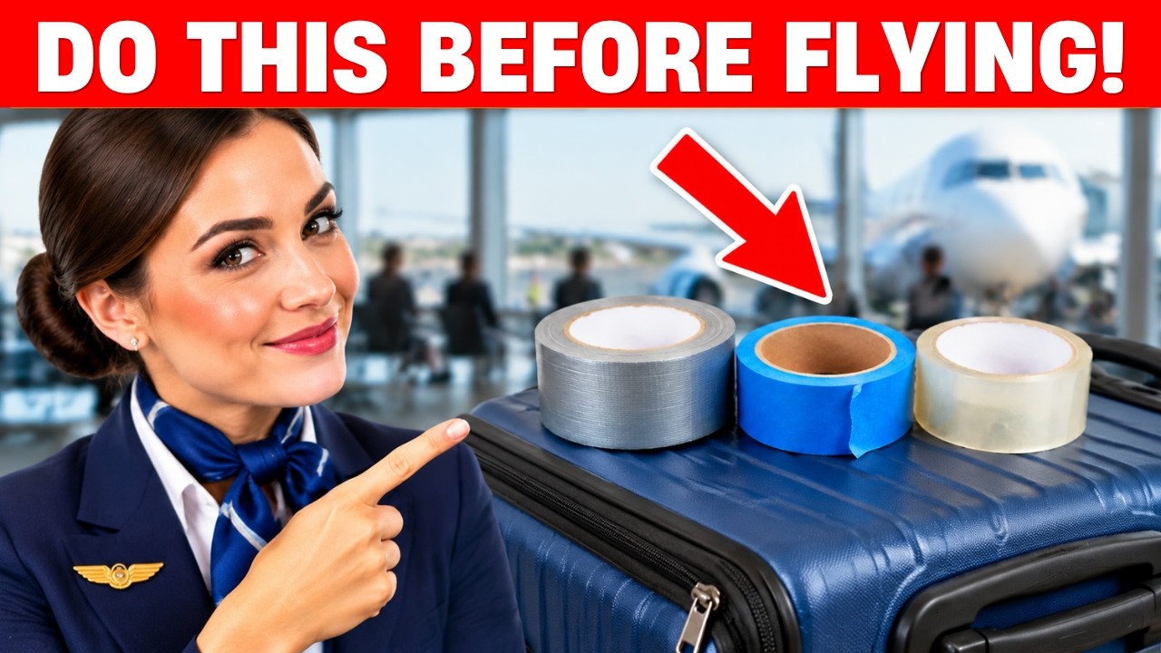 A Flight Attendant Taught Me This Luggage Trick | Now I Do It Every Time!