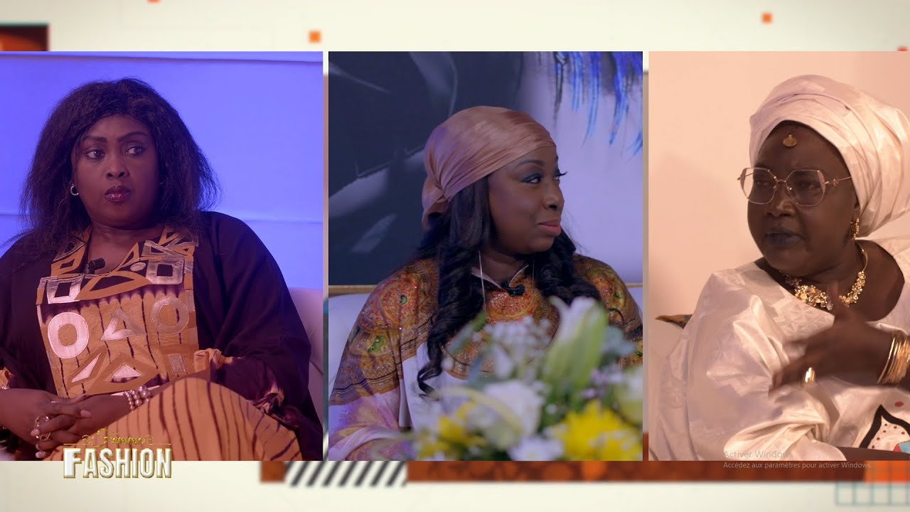 FEMME FASHION 1er numéro par Thiane Diagne - Invitées Nabou Diagne Création et Dr Marema Toure Thiam
