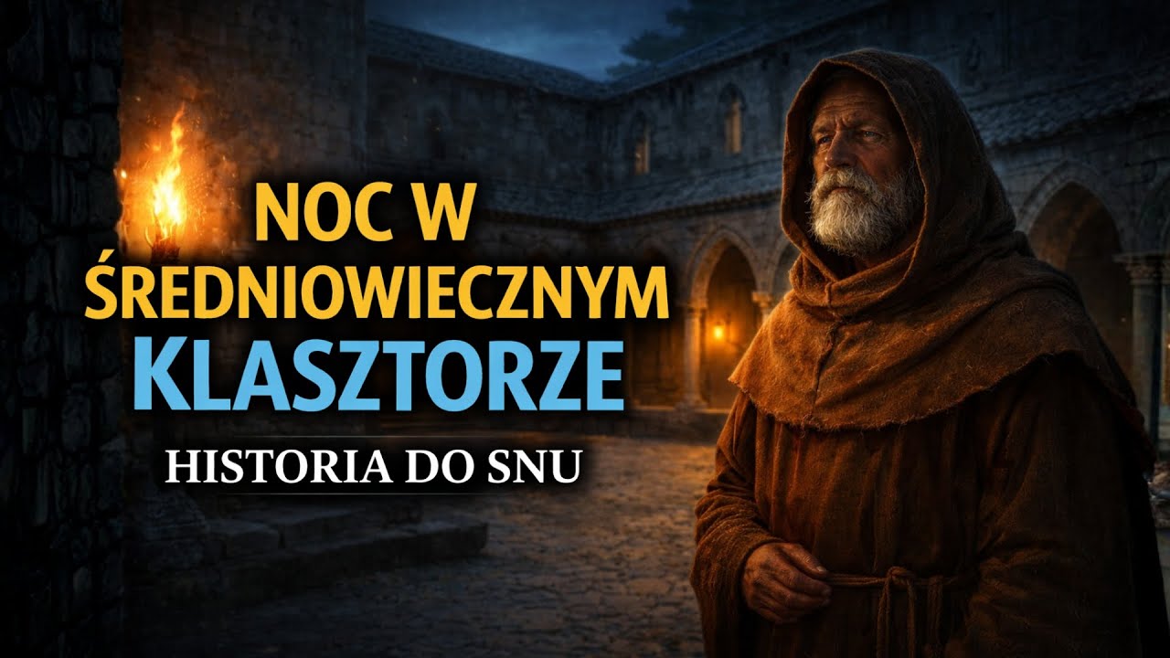 Noc w ŚREDNIOWIECZNYM KLASZTORZE – Historia do snu...
