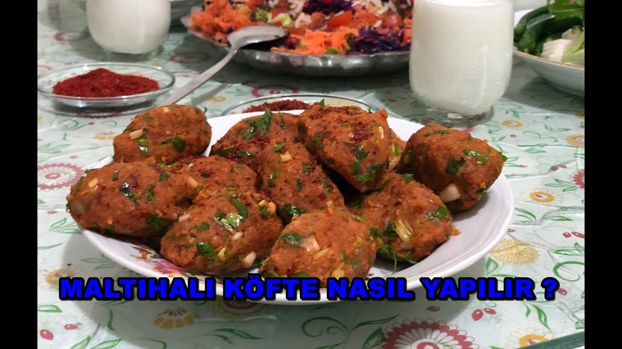 Maltıhalı (Mercimekli) Köfte Nasıl Yapılır - Gaziantep Yemeği
