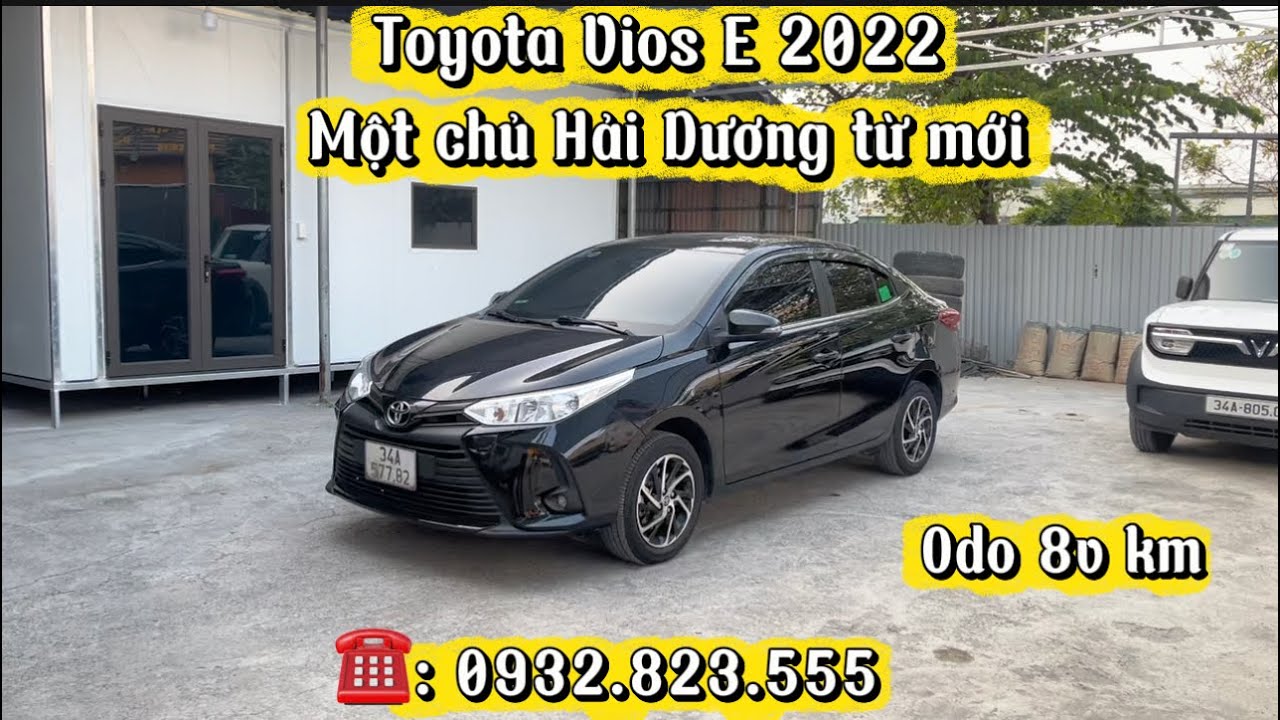 Toyota Vios E 2022 tư nhân một chủ từ mới #toyota #toyotavios 
