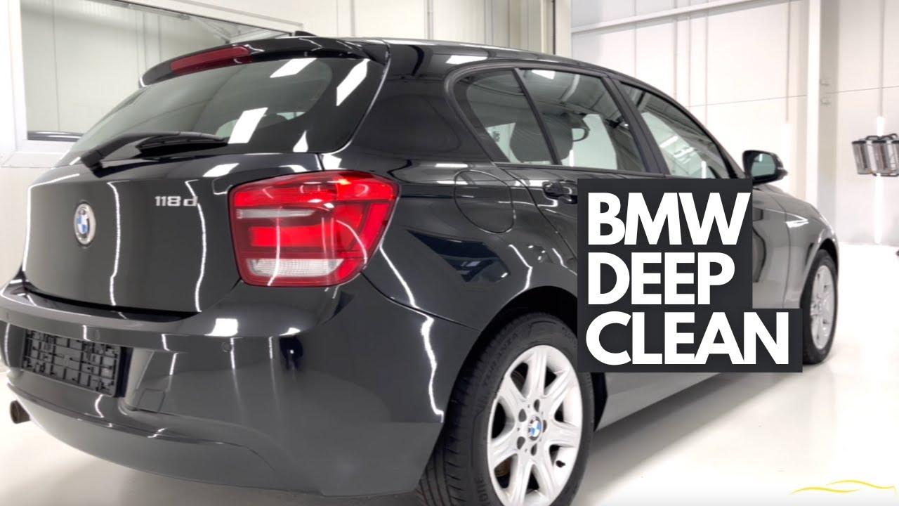 Cleaning a Dirty BMW 1 series - Full Interior & Exterior Deep Clean Detailing