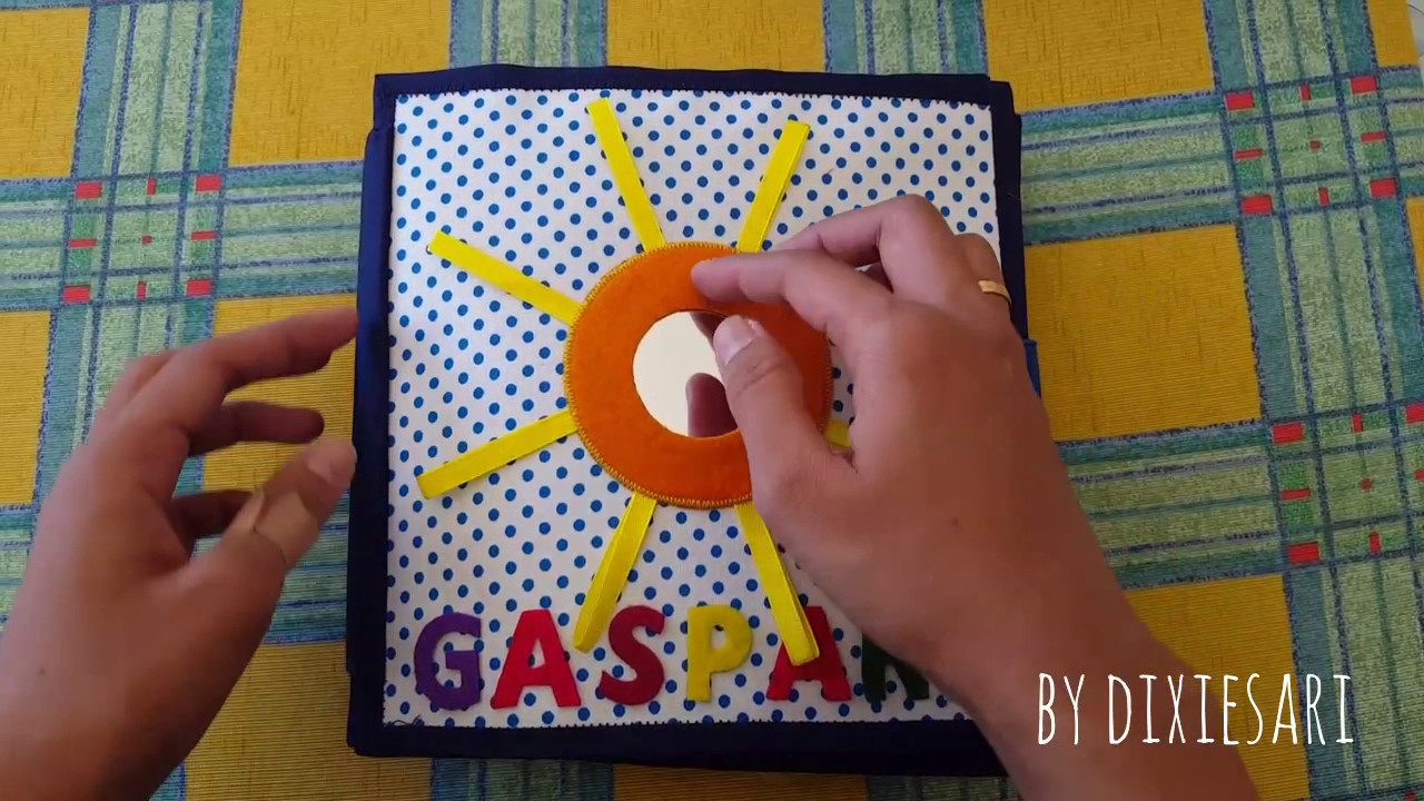 Livre sensoriel de Gaspard (dès 6 mois)