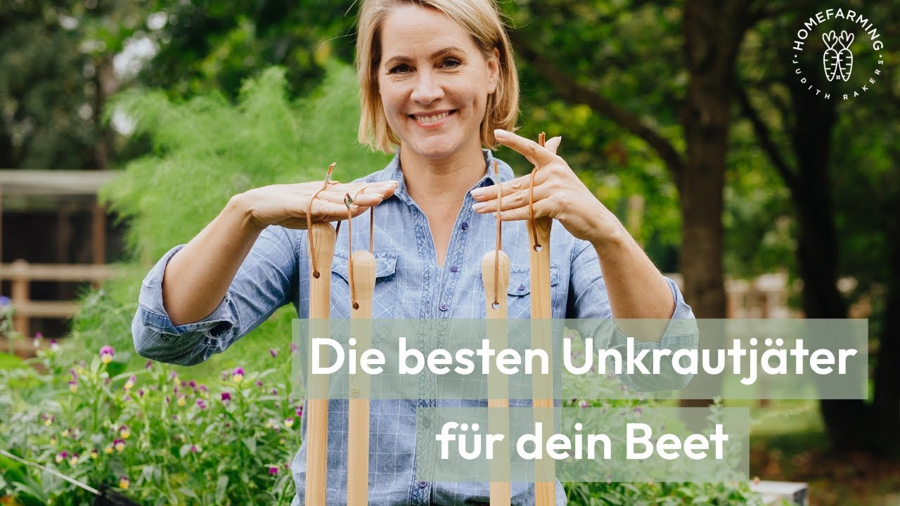 Unkraut j&auml;ten leicht gemacht &ndash; mit unseren handgeschmiedeten Homefarming-Werkzeugen!