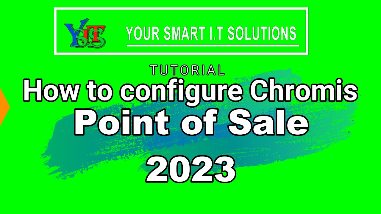 Updated Chromis POS 2023 - How to Configure Chromis POS 2023 #Part II