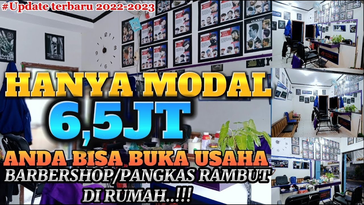MODAL UTAMA USAHA BARBERSHOP/PANGKAS RAMBUT || UPDATE TERBARU 2022 - 2023 | BAGI PEMULA