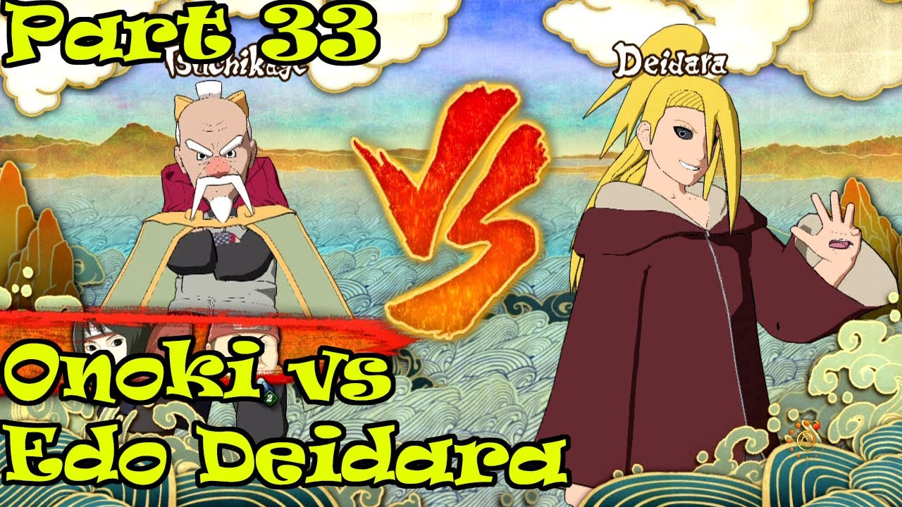 Naruto Ultimate Ninja Storm 3 Walkthrough English Part 33 Onoki vs Edo Deidara