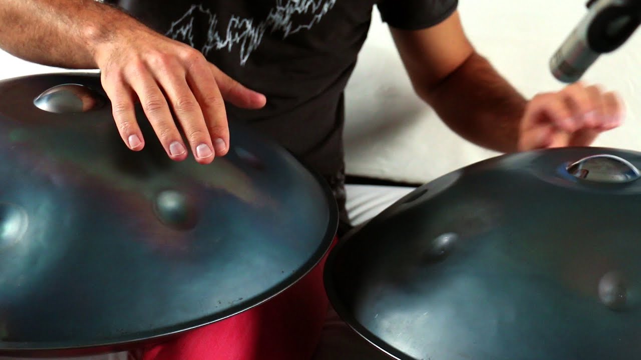 Manu Delago plays Two Handfuls of Sound on the Hang