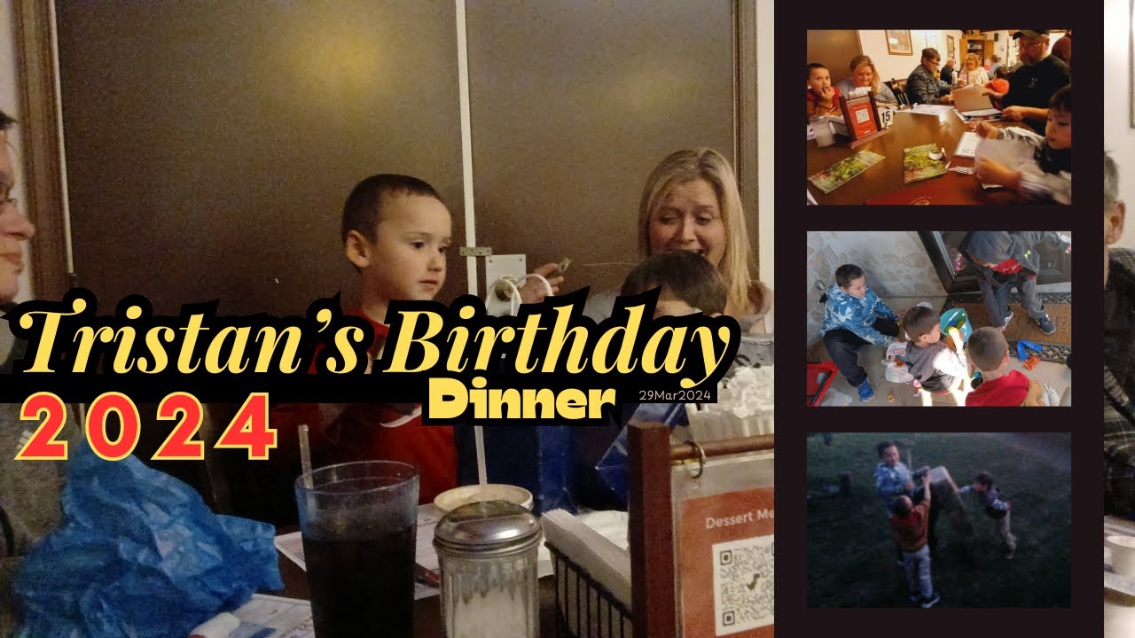 Tristan's Birthday Dinner
