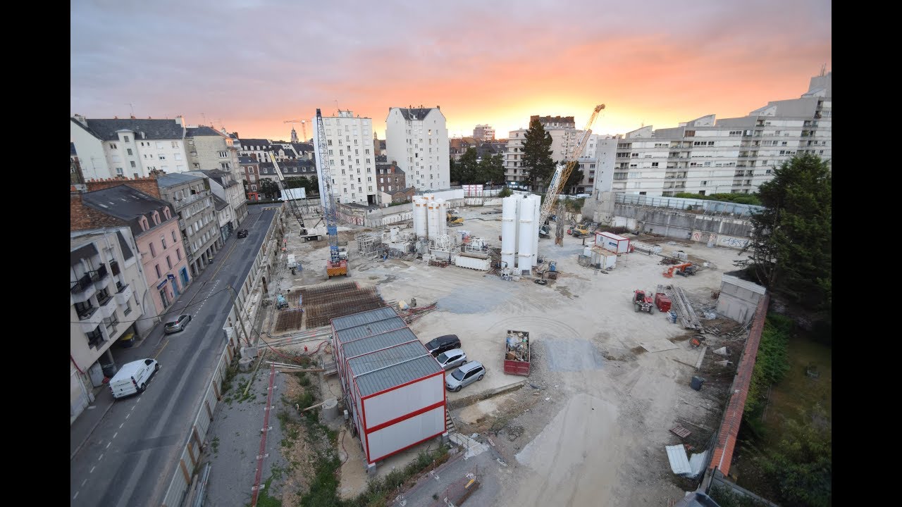 Construction de la résidence Heritaj - Rennes (35) - Time-lapse