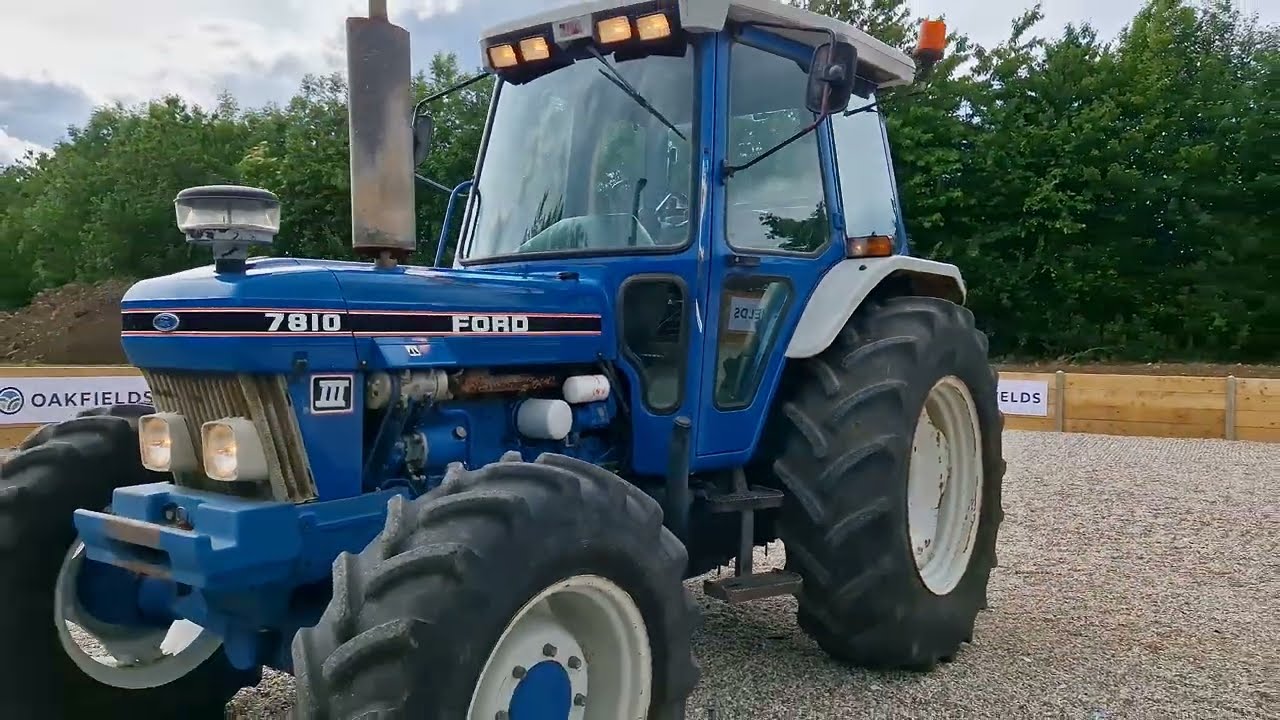 1991 Ford 7810 Series III 4WD Tractor 24380
