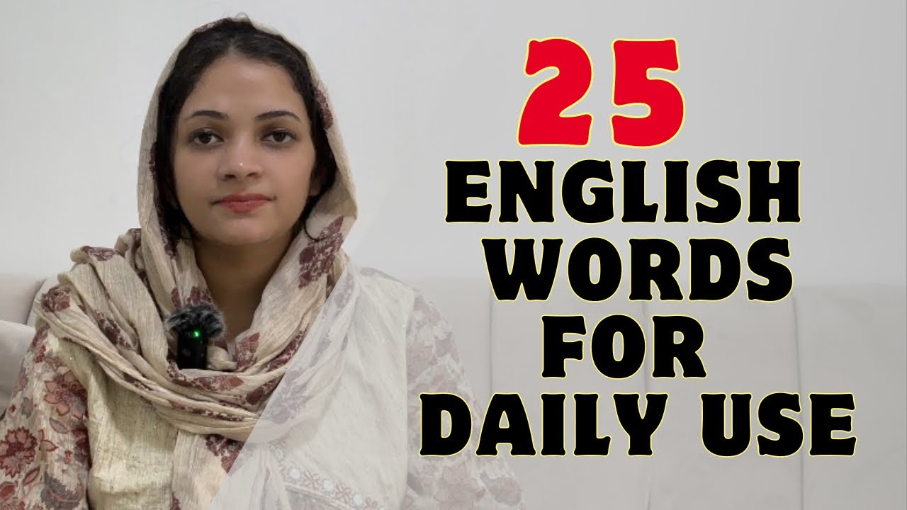 Learn These Words For Easy Conversations |English With Me