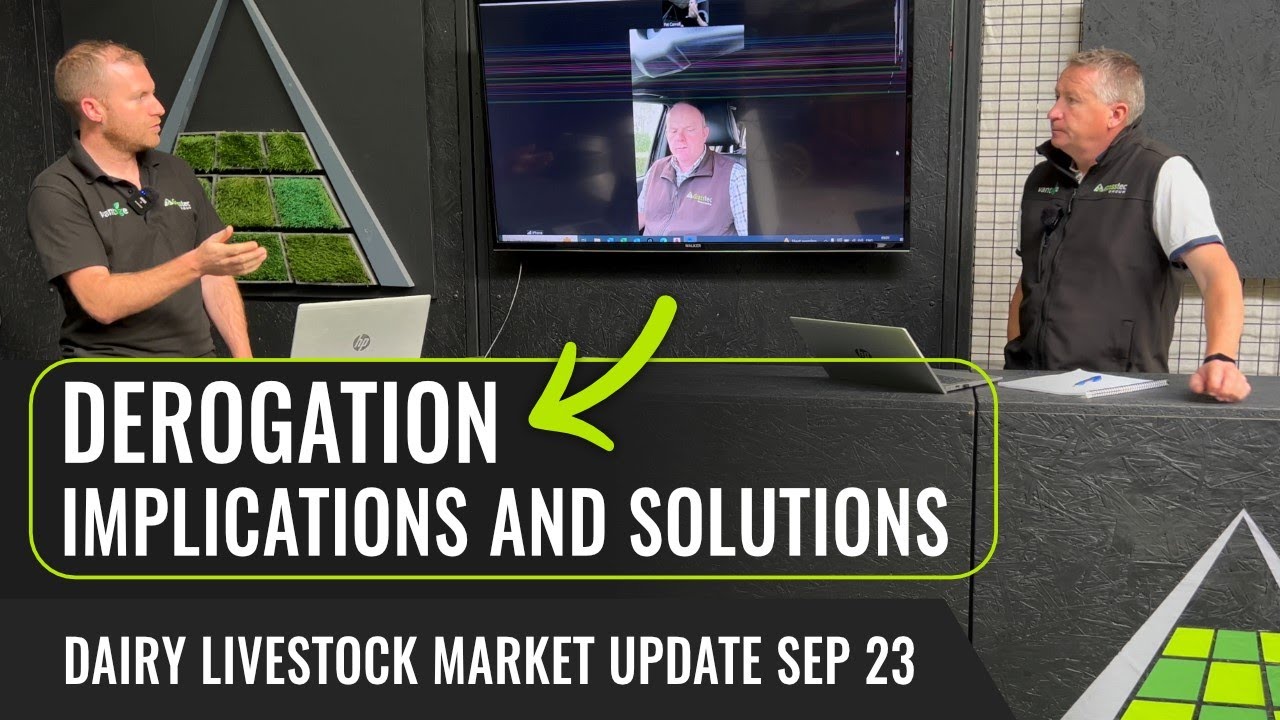 Derogation Implications and Solutions - Dairy Livestock Market Update Sep 23