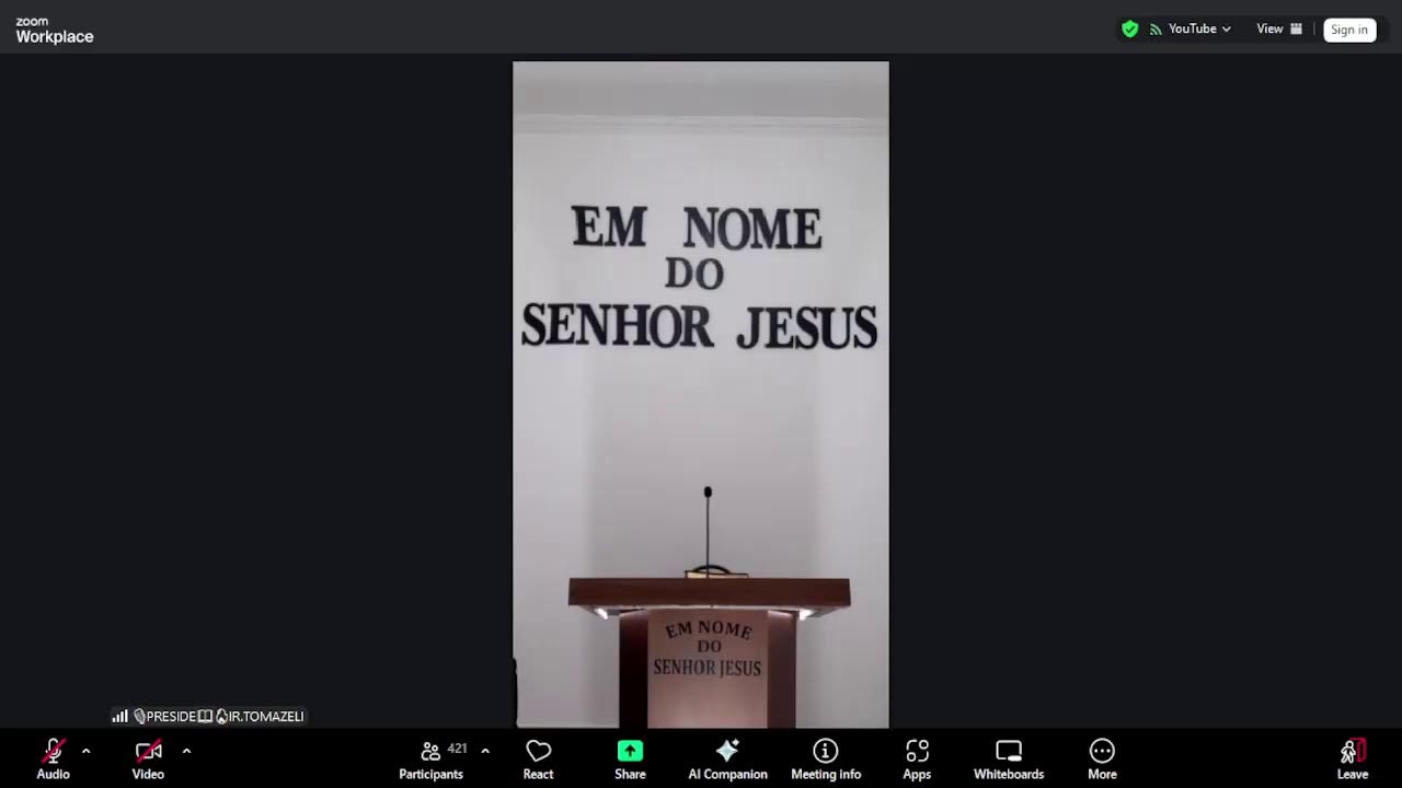 SANTO CULTO A DEUS PARA A IRMANDADE BRASIL & EXTERIOR - A Todos os Povos 14/03/2026-09:00HRS🇧🇷