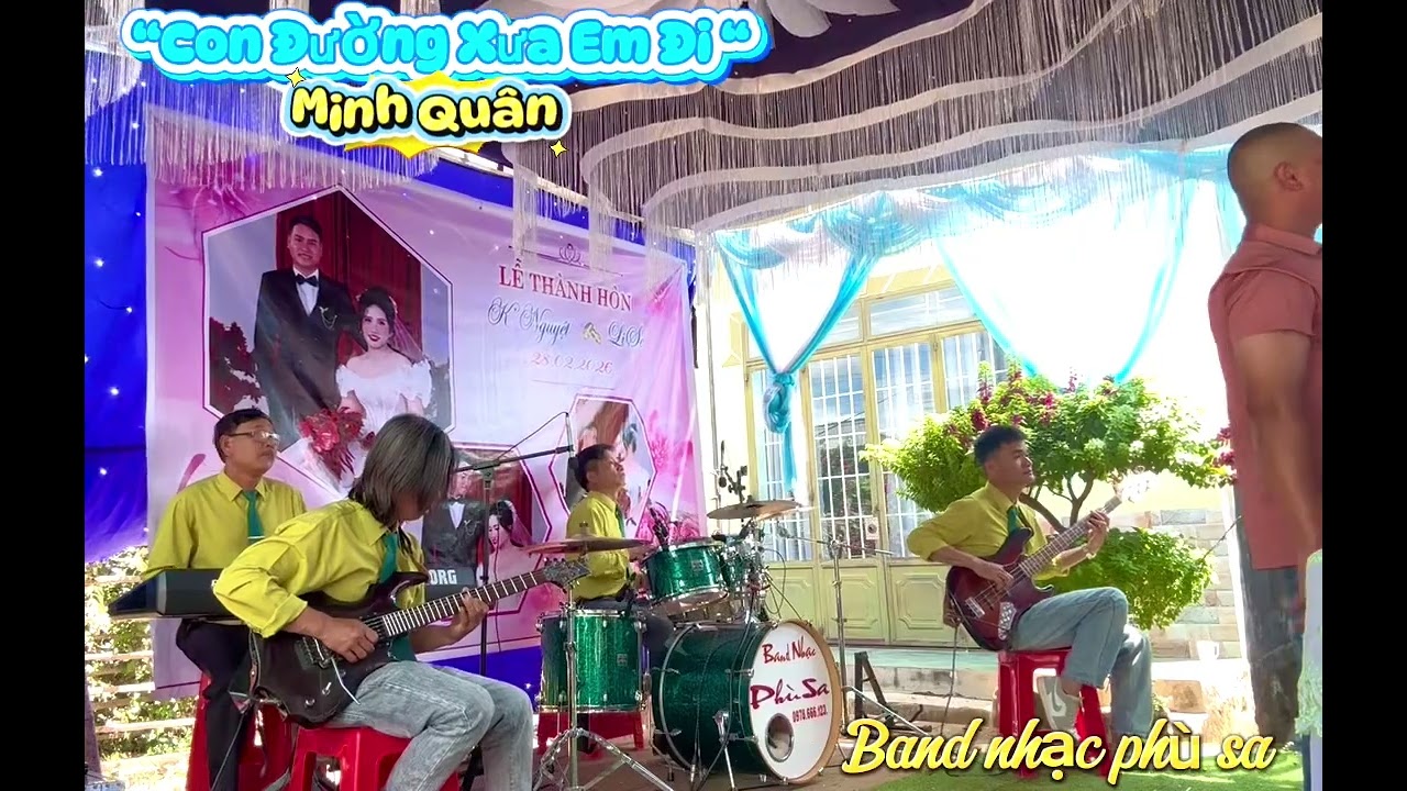 Ca khúc con đường xưa em đi.s/t Châu Kỳ- giọng hát Minh Quân & Band Phù Sa.
