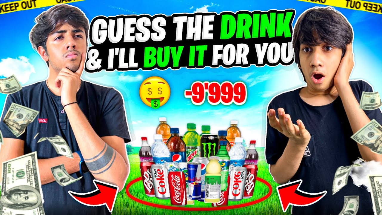 Guess The Drinks🍾 And I Will Buy It For You😍 | Spin The Wheel - Tsg Mann