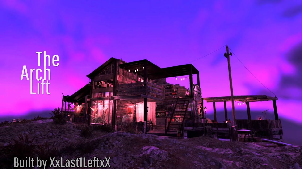 Fallout 76 Camp Build | The Arch Lift | Scrappy // Immersive // Settlement