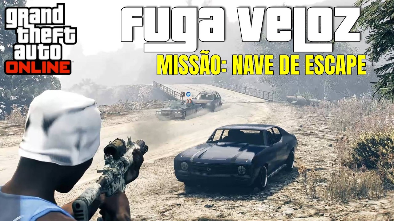 GTA Online: Golpe Cluckin’ Bell | Missão:  Nave de Escape | O melhor carro pro golpe!