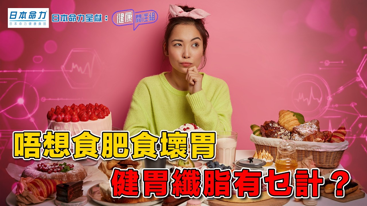 唔想食肥食壞胃 健胃纖脂有乜計？｜ 日本命力呈獻: 健康關注組 ｜ EP517 ｜ 健胃 ｜ 纖脂 ｜ 益生菌 ｜ 甲殼素 ｜ 黑生薑 ｜ 酒粕精華 ｜ 敖嘉年 ｜ 黃芳雯 ｜ HOY TV 77台