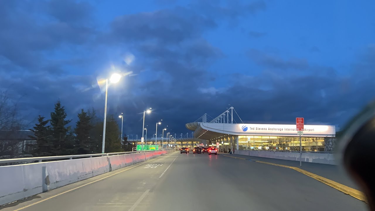 11PM DRIVE IN ANCHORAGE, ALASKA