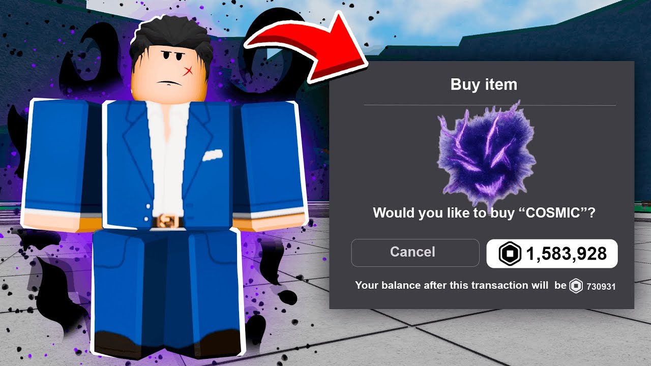 I ALMOST GOT COSMIC GAROU in The Strongest Battlegrounds