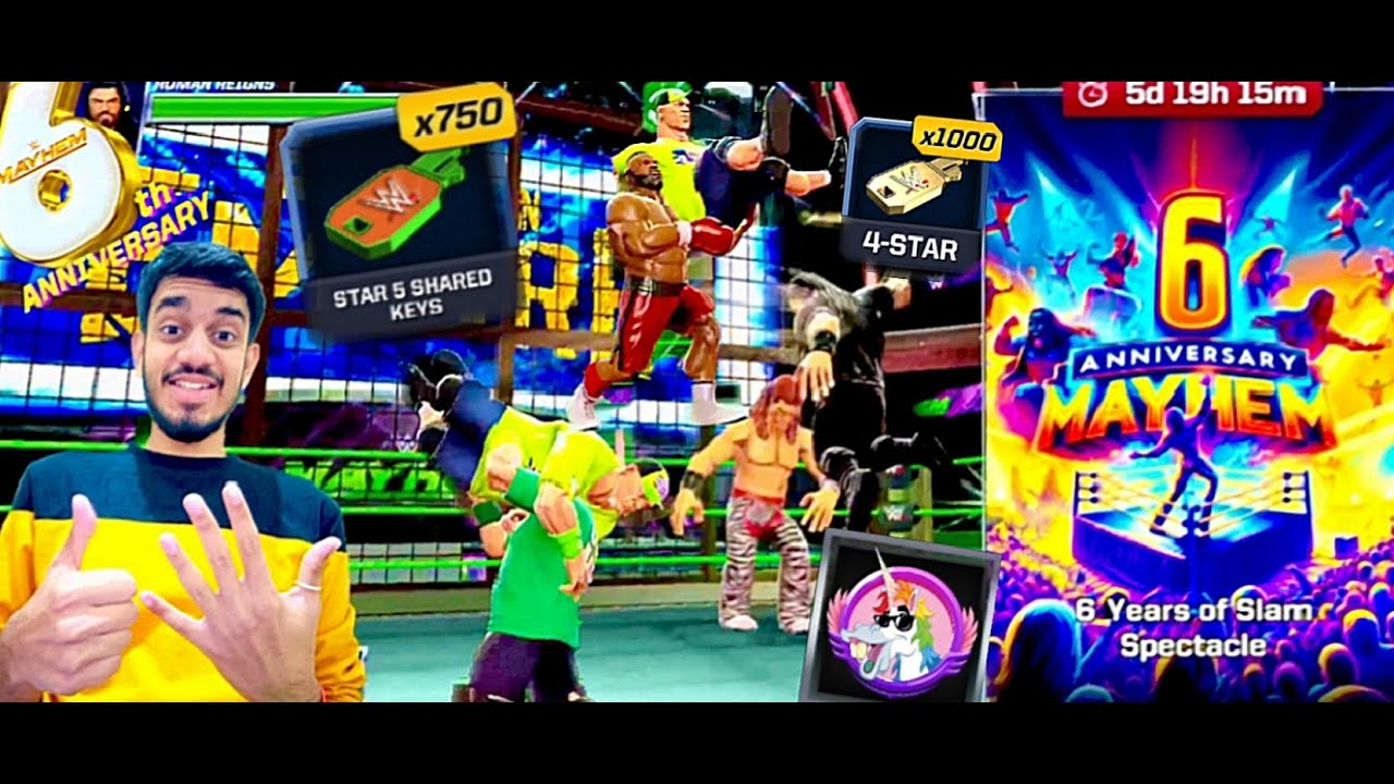 6 Years Of Slam Spectacle Event || 6th Anniversary Special || WWE Mayhem || Mr.Benzok