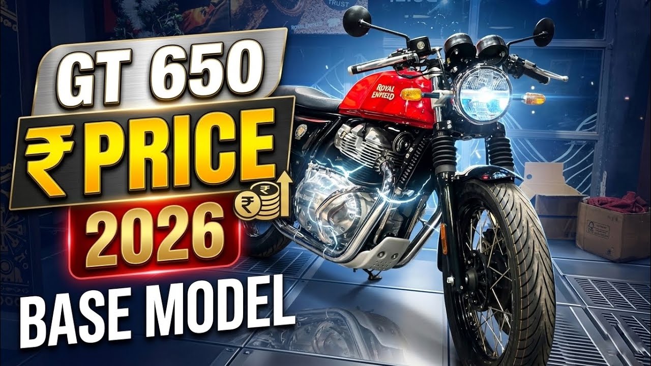 New 2026 Royal Enfield Continental GT 650 Full Detailed Review | Red Color | Price & Features.. 