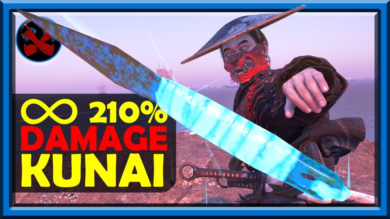 Infinite 210% Damage Kunai Ronin Build | Ghost of Tsushima: Legends