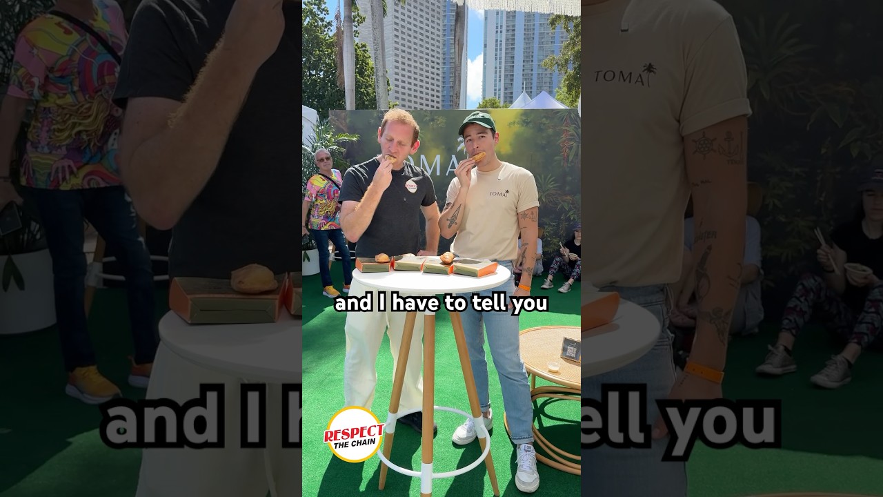 Toma by Manolo Vergara & Sofia Vergara : Empanadas Respect the Chain