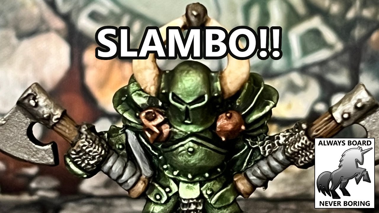 SLAMBO! (& Some Other Oldhammer Citadel Miniatures) | The Advanced Heroquest Project Continues