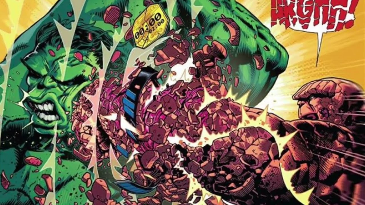 United States of smash goes with everything: The Hulk vs The Thing