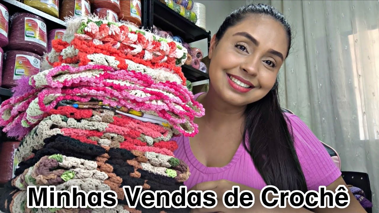 Minhas Vendas de Crochê 🤑