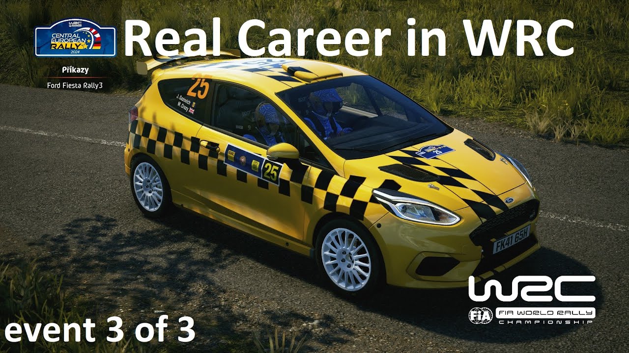 EA WRC | club Real Career in WRC | ралли Центральная Европа | День 3
