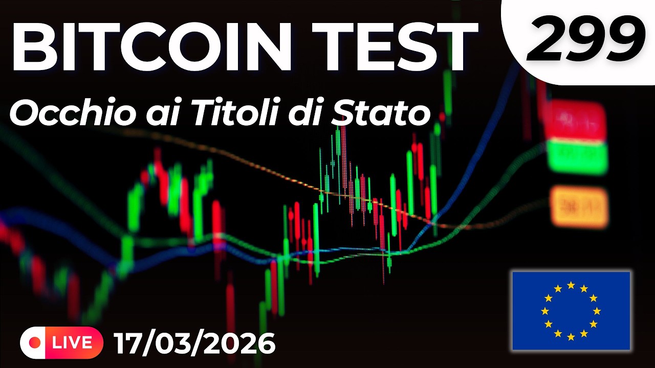 Test per Bitcoin e Titoli di Stato - Ep. 299 Trading & Mercati Europa
