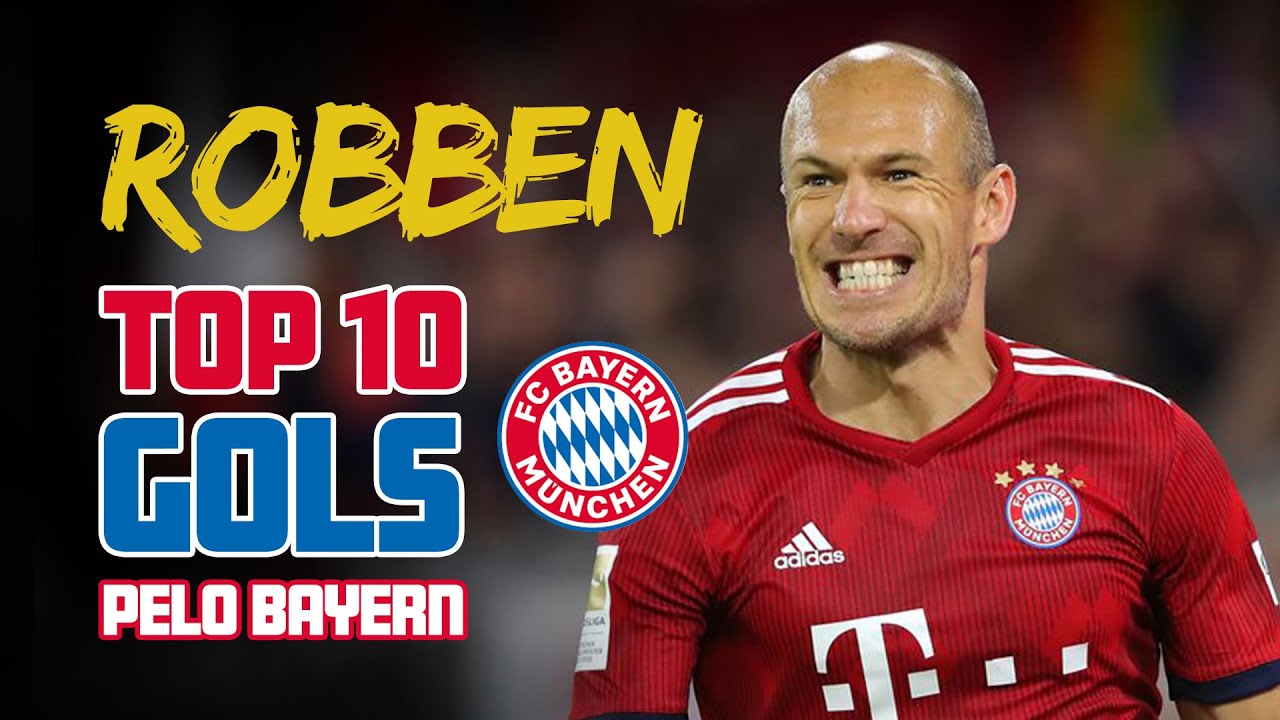 [ROBBEN] 10 GOLS pra história do BAYERN