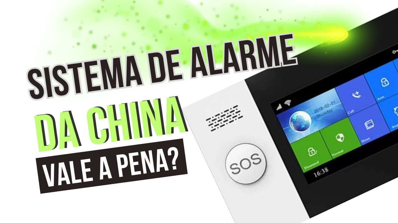 Sistema de Alarme PGST PG-107 Chinês vale a Pena?