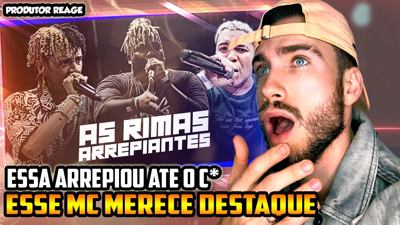 (ESSA FOI BIZARRA!) PRODUTOR REAGE 26 RIMAS que ARREPIARAM! (REACT)