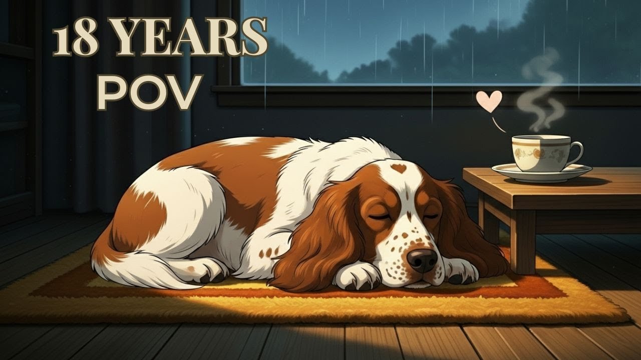 The Sound of Rain and Tea 🌧️ | A Dog’s POV (Our Cozy Tales #1)