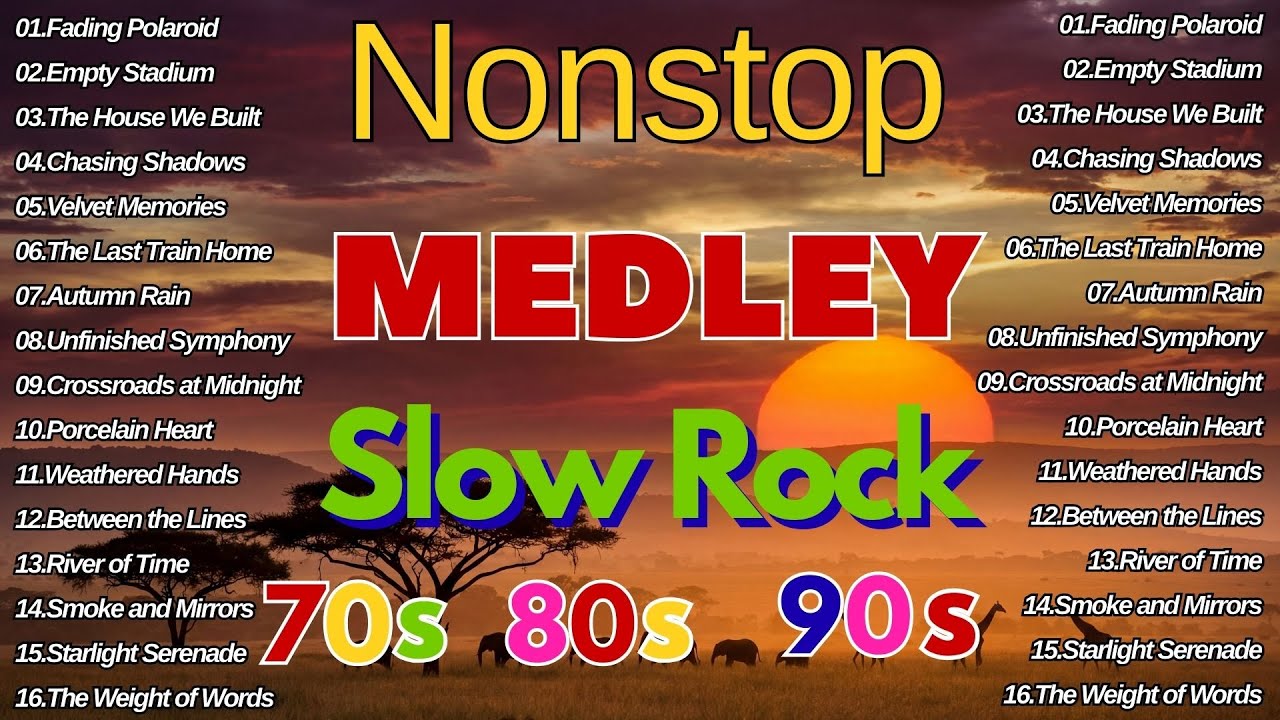 CLASSIC SLOW ROCK LOVE SONGS 70S 80S 90S | NONSTOP PINOY MEDLEY 🎸 MGA LUAMANG TUGTUGIN