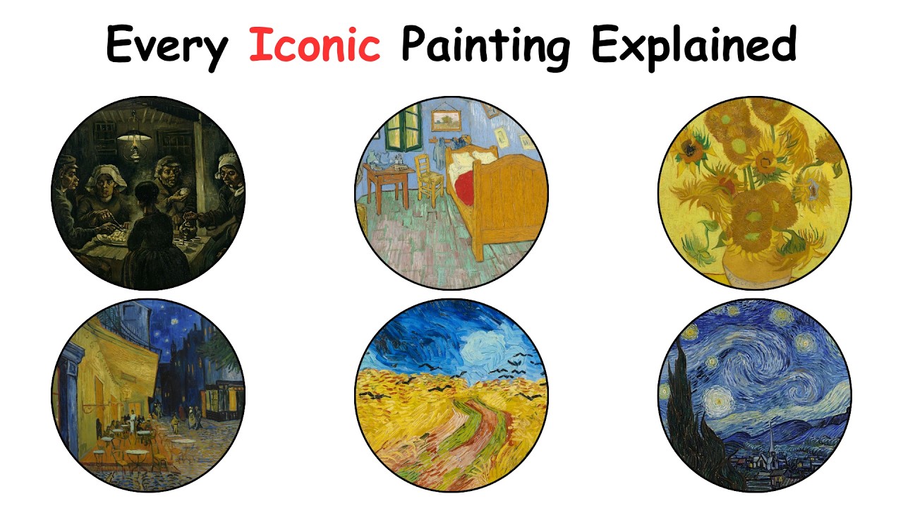 Every Iconic Vincent van Gogh Painting Explained in 8 Minutes