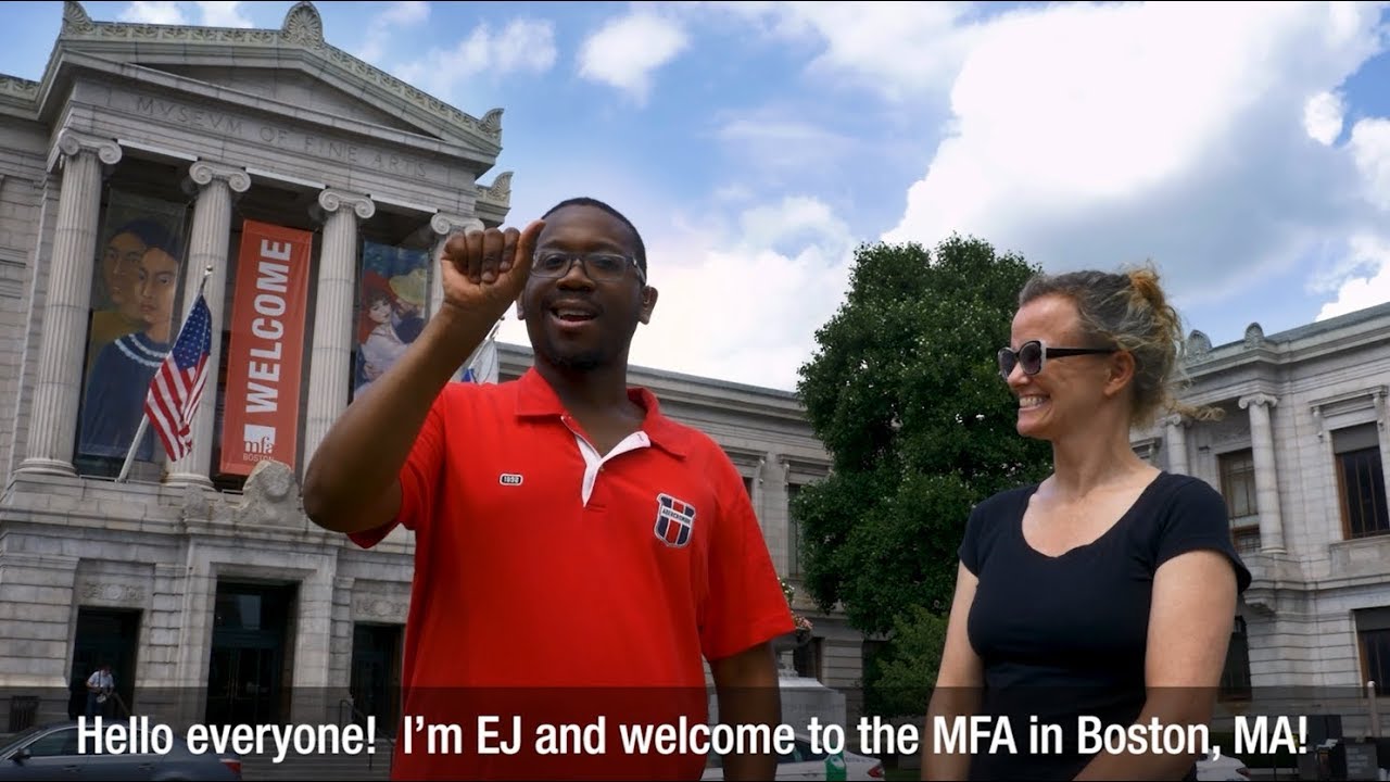 ASL Tours at the Museum of Fine Arts, Boston