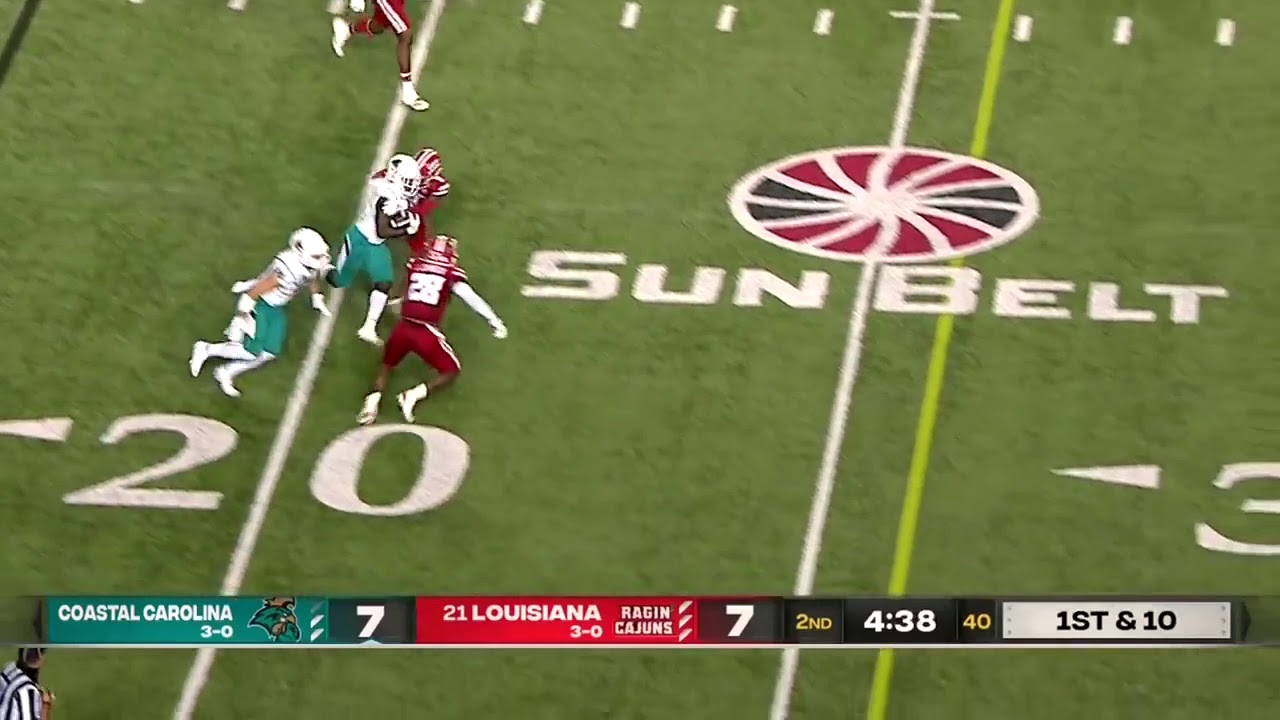 Coastal Carolina OL/Offense vs Louisiana-Lafayette Defense (2020)