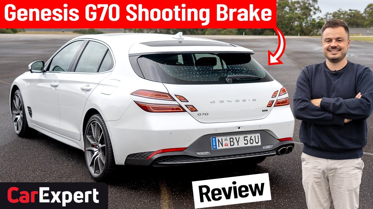 Обзор Genesis G70 Shooting Brake (включая разгон от 0 до 100 миль в час) 2022 года
