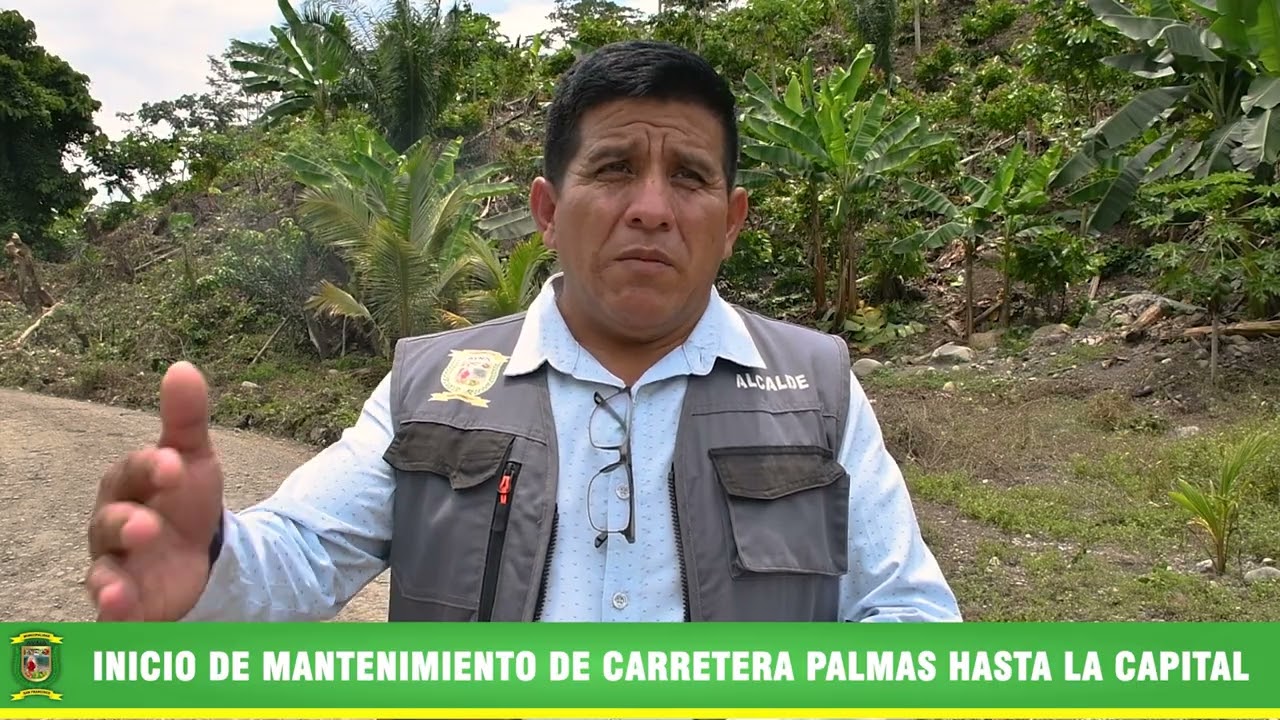 CONVENIO CON LA MUNI DE SANTA ROSA PARA MANTENIMIENTO DE CARRETERA