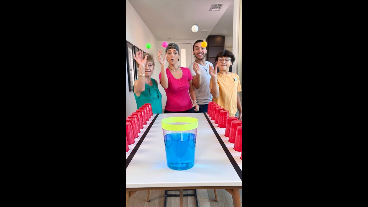 Ping Pong Toss Prize Challenge!