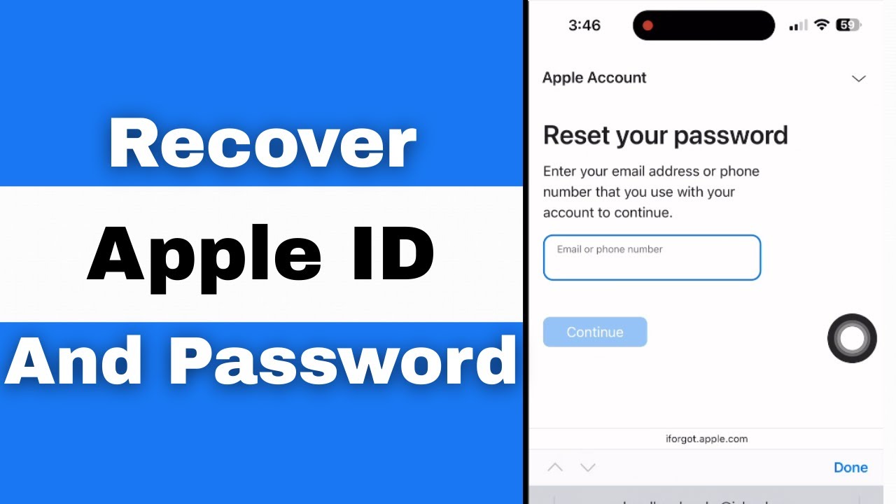 How To Recover Apple Id Password 2026