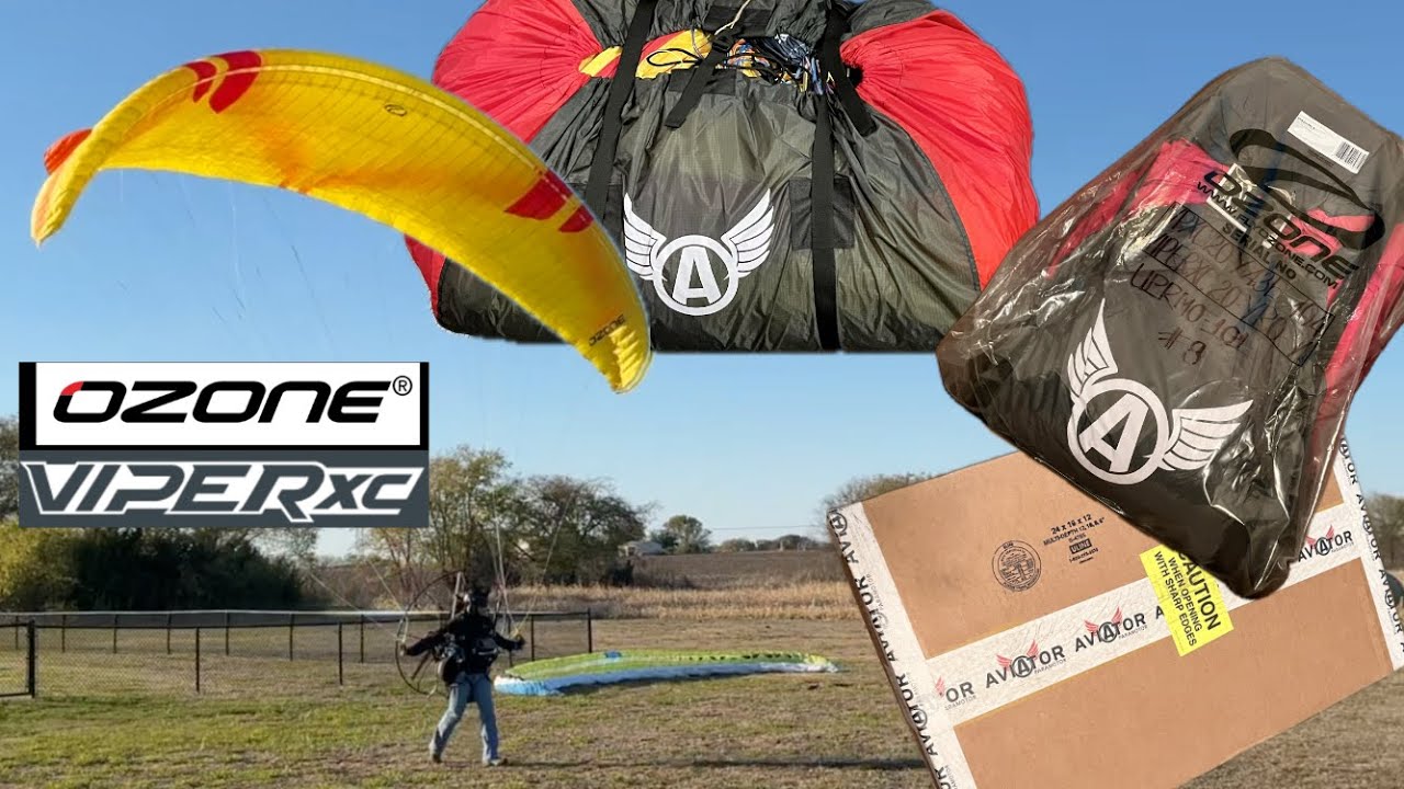 Paramotor Flight Day 11-24-23   Ozone Viper XC 1st Flight