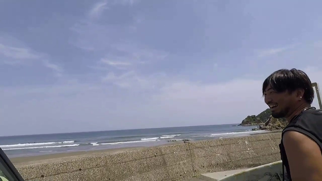 日南サーフィン (GoPro5) #3     梅ヶ浜